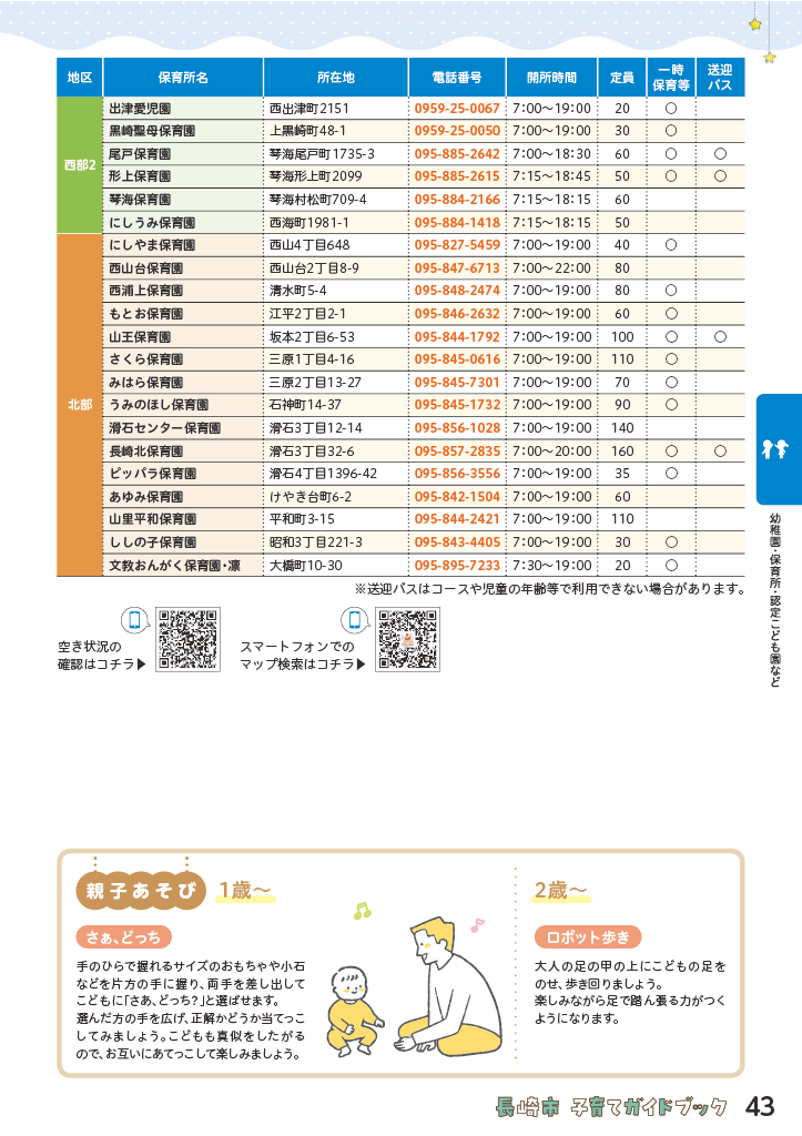 子育てガイドブック ページ43